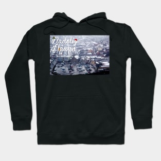 Nadolig Llawen - Christmas Town Hoodie